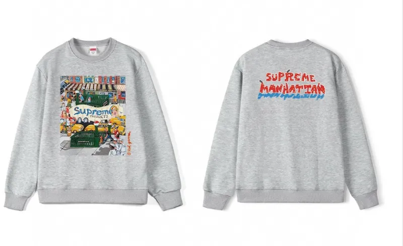 Supreme Sweatshirt 39+ colorways [Premium Quality]