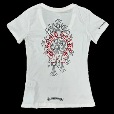 Chrome Hearts V-neck T-Shirt