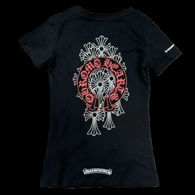 Chrome Hearts V-neck T-Shirt