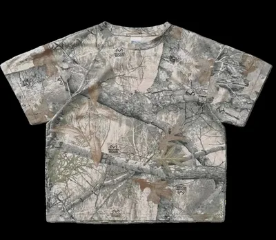 Oversized Forest Pattern Tee