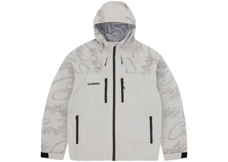 Corteiz Elitework Shell Jacket (Grey)
