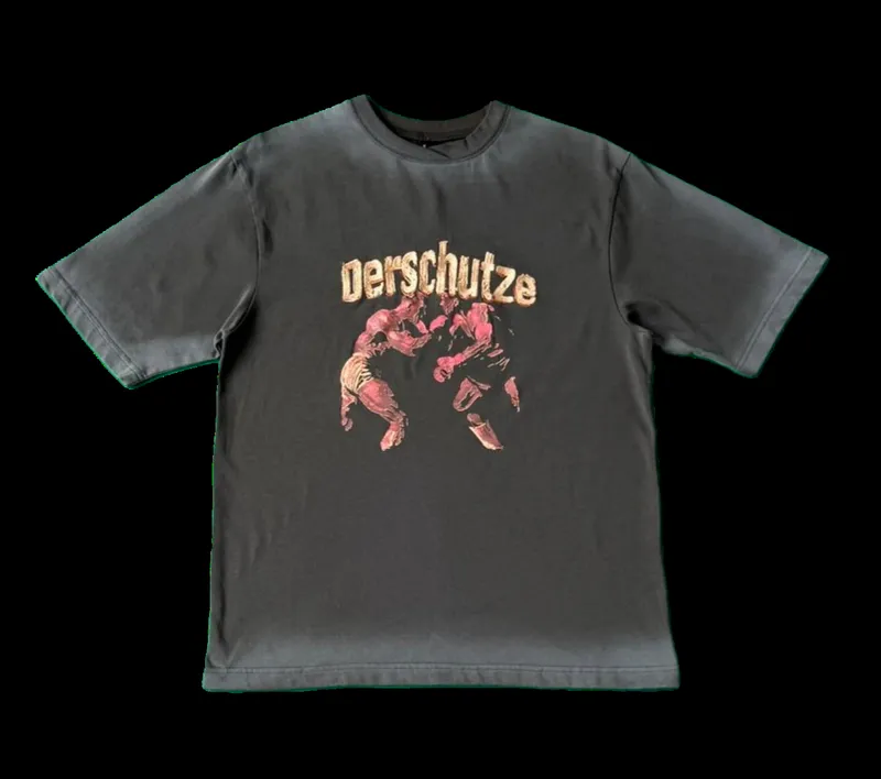 Derschutze "olympia" T shirt off anthracite