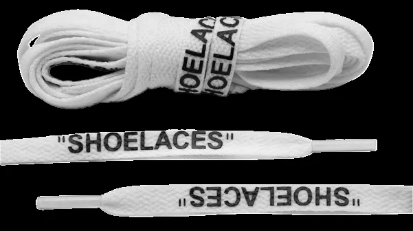 off white shoe laces