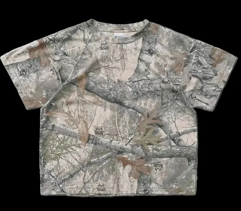 Oversized Forest Pattern Tee